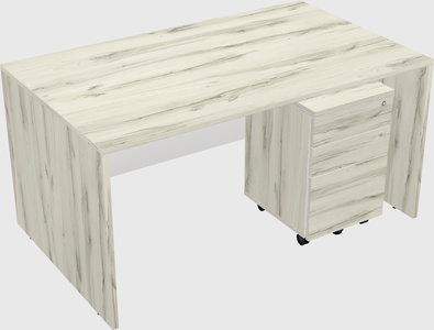 Rectangular desk