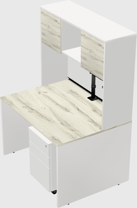 Rectangular desk