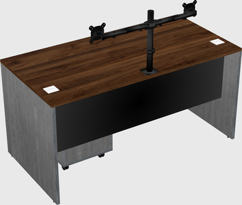 Rectangular desk