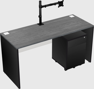 Rectangular desk