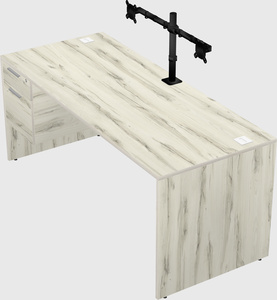 Rectangular desk