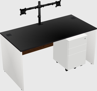 Rectangular desk