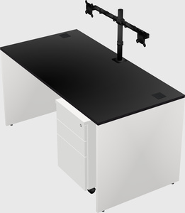Rectangular desk