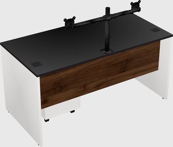 Rectangular desk