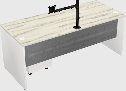 Rectangular desk