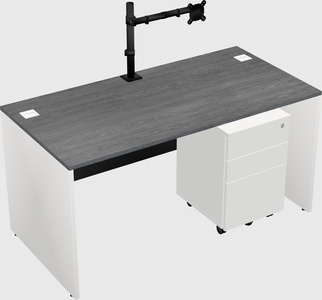 Rectangular desk