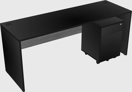 Rectangular desk