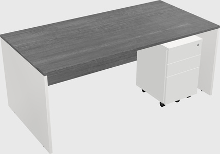 Rectangular desk