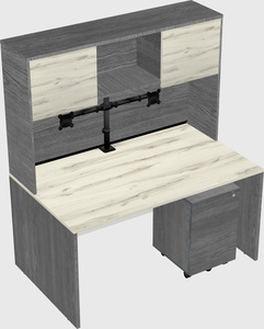 Rectangular desk