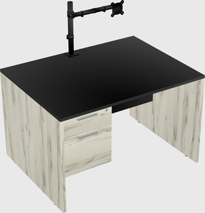 Rectangular desk