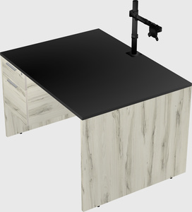 Rectangular desk