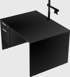 Rectangular desk