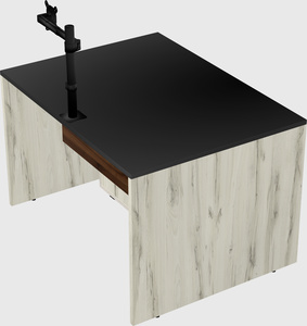 Rectangular desk