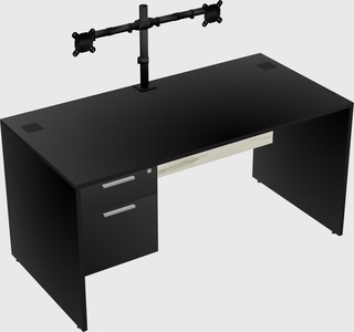 Rectangular desk