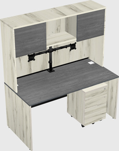 Rectangular desk