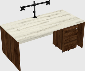 Rectangular desk