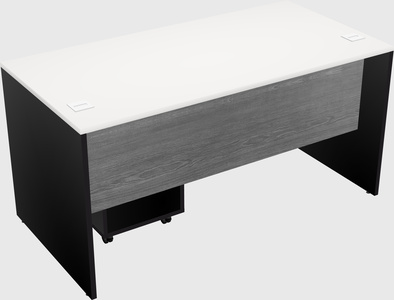 Rectangular desk