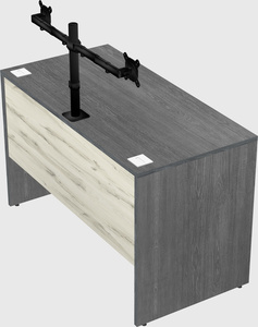 Rectangular desk