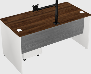 Rectangular desk