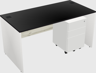 Rectangular desk