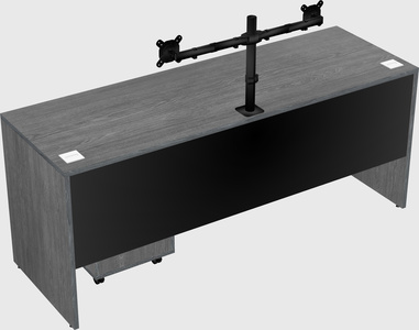 Rectangular desk