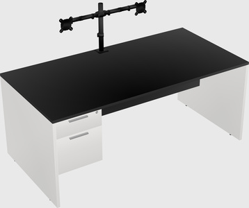 Rectangular desk