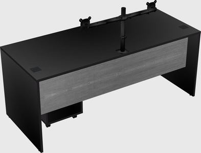 Rectangular desk