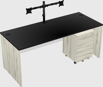 Rectangular desk