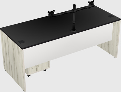 Rectangular desk