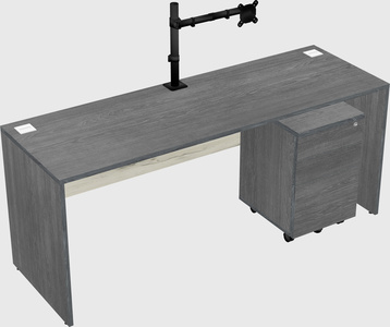 Rectangular desk