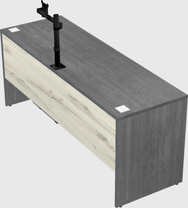 Rectangular desk