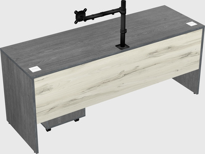 Rectangular desk