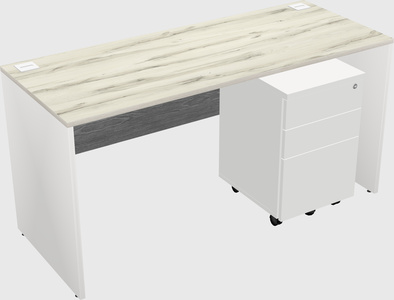 Rectangular desk