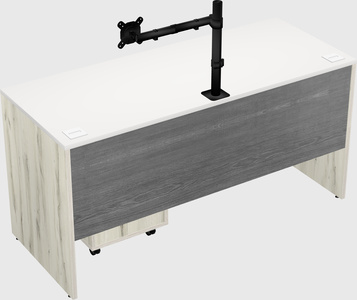 Rectangular desk