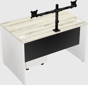 Rectangular desk