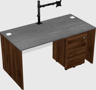 Rectangular desk