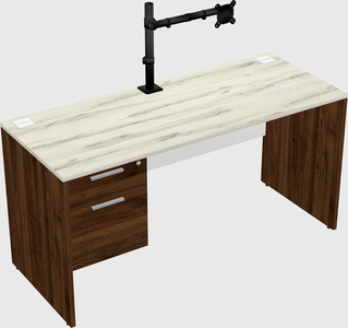Rectangular desk