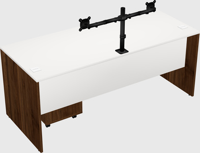 Rectangular desk