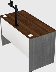 Rectangular desk