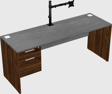 Rectangular desk
