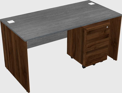 Rectangular desk