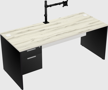 Rectangular desk