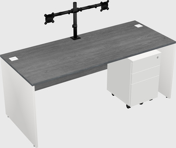 Rectangular desk