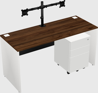 Rectangular desk