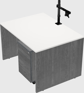 Rectangular desk