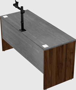 Rectangular desk