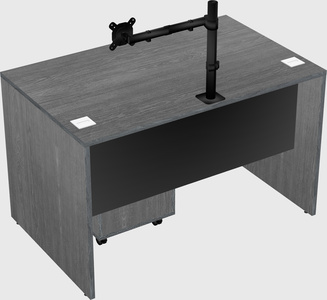 Rectangular desk