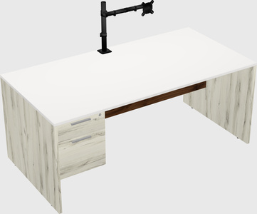 Rectangular desk