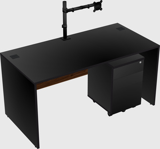 Rectangular desk
