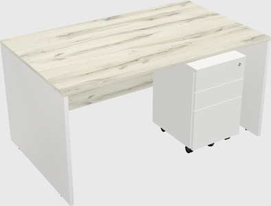 Rectangular desk
